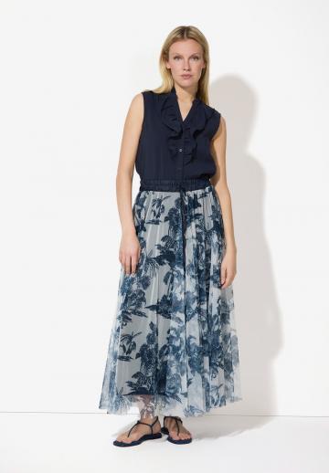 Блузка без рукавов