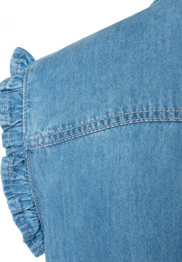 Джинсовое платье