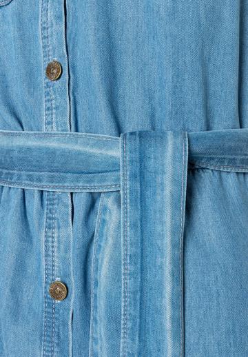 Джинсовое платье