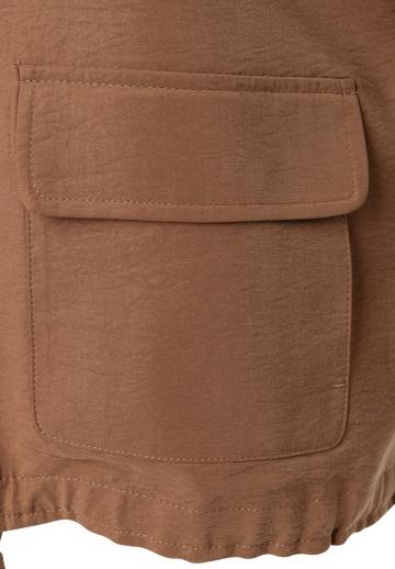 Куртка с накладнымит карманами