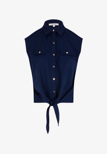 Блузка без рукавов