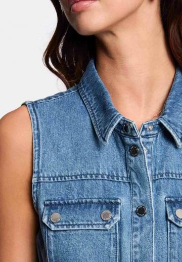 Джинсовое платье