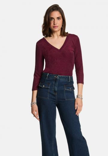 Майка с рукавом три четверти