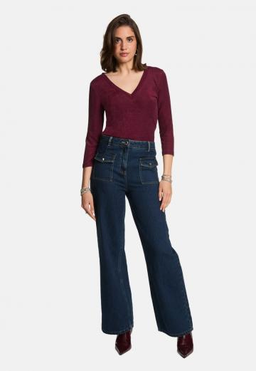 Майка с рукавом три четверти