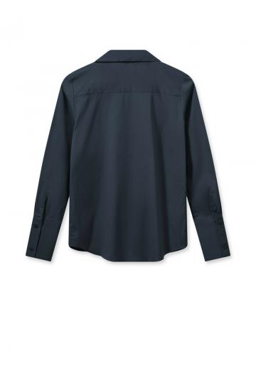 Атласная блузка