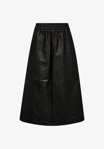 Кожаная юбка