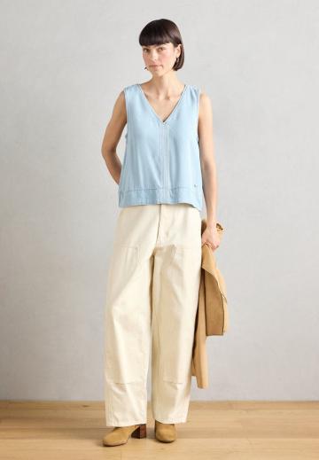 Джинсовая жилетка