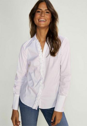 Атласная блузка