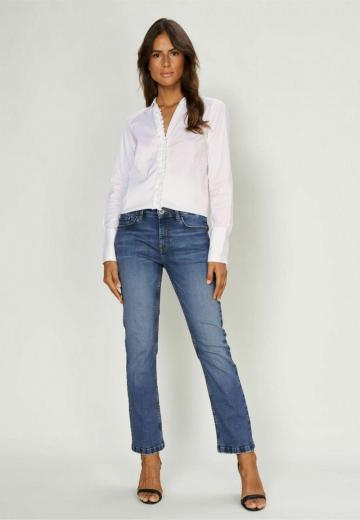 Атласная блузка