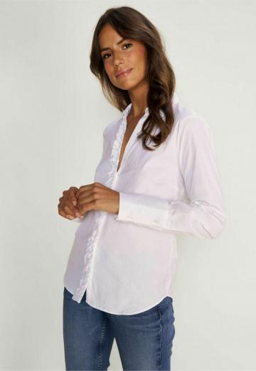 Атласная блузка