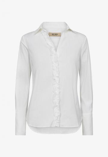 Атласная блузка