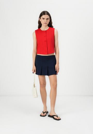 Блузка без рукавов