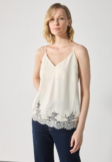 Топ на бретельках