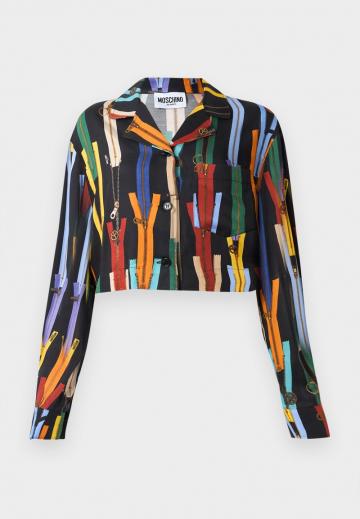 Атласная блузка