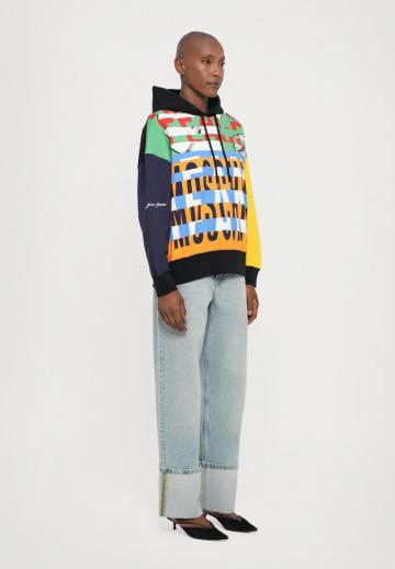 Пуловер с капюшоном