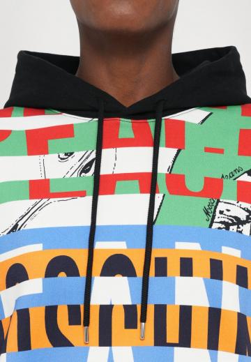 Пуловер с капюшоном