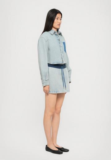 Джинсовая блузка