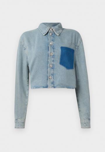Джинсовая блузка