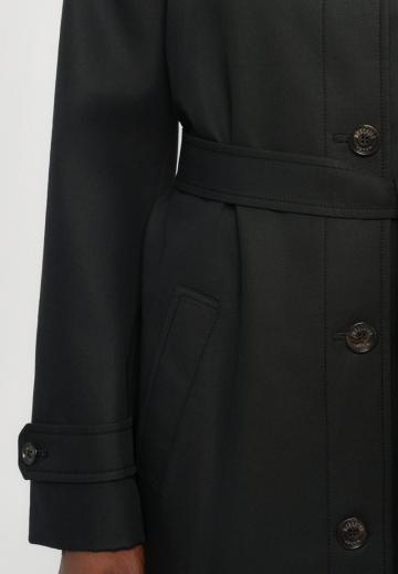 Шерстяное пальто