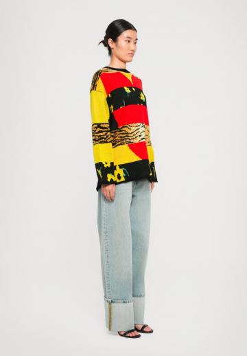 Длинный пуловер