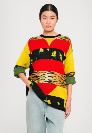 Длинный пуловер