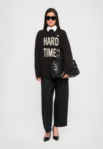 Длинный пуловер