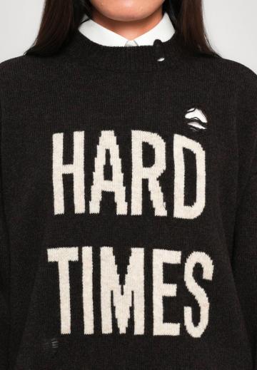 Длинный пуловер