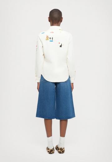 Джинсовая блузка