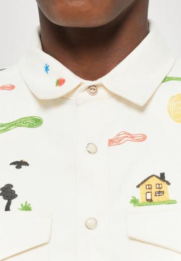 Джинсовая блузка