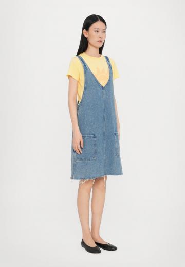 Джинсовое платье