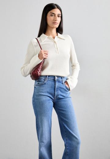 Прямые джинсы