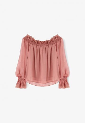 Шифоновая блузка