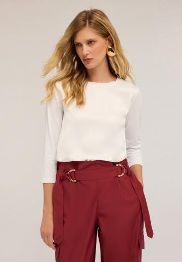 Майка с рукавом три четверти