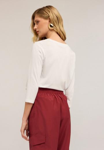 Майка с рукавом три четверти