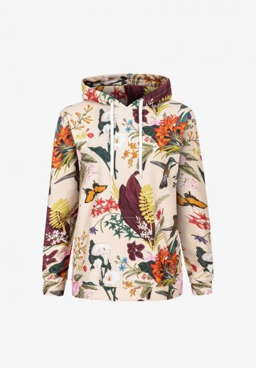 Пуловер с капюшоном