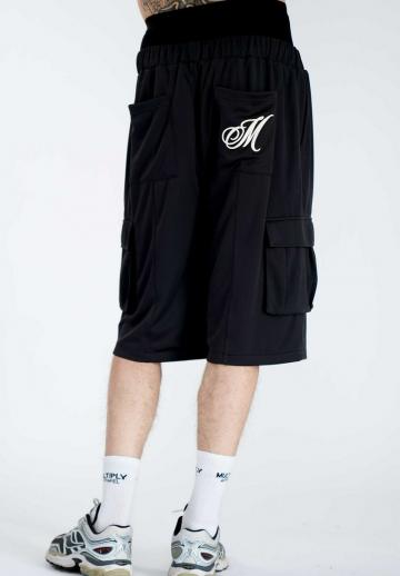 Брюки с накладными карманами