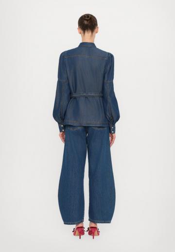 Джинсовая блузка