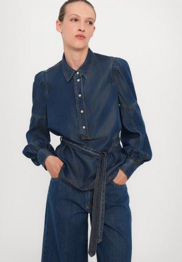 Джинсовая блузка