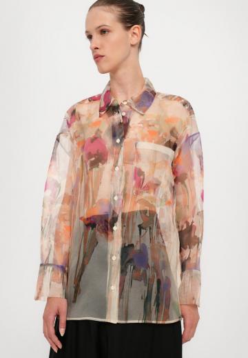 Шелковая блузка