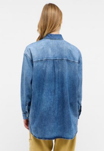 Джинсовая блузка