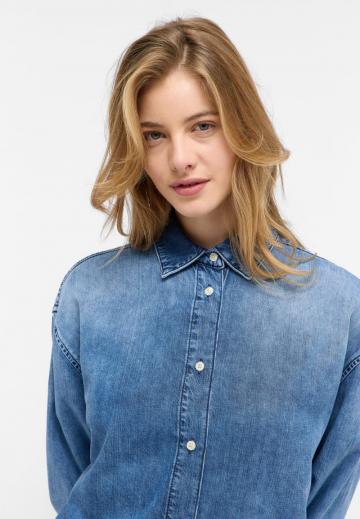 Джинсовая блузка