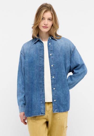 Джинсовая блузка