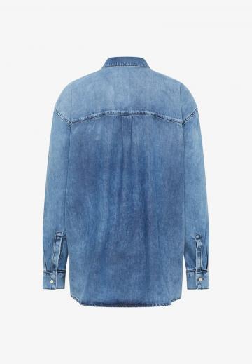 Джинсовая блузка