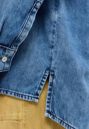 Джинсовая блузка