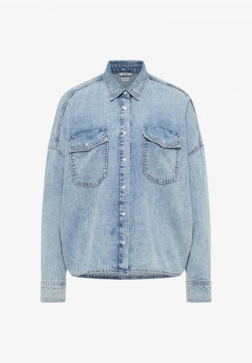 Джинсовая блузка