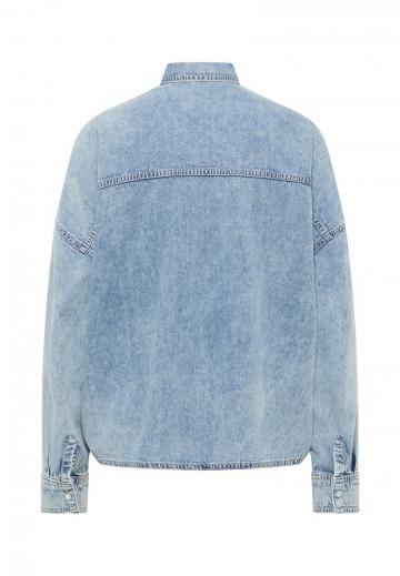 Джинсовая блузка