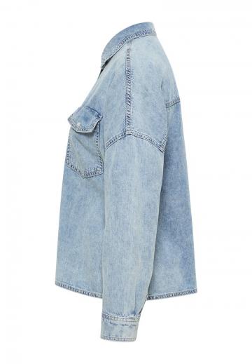 Джинсовая блузка