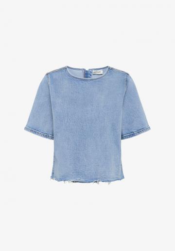 Джинсовая блузка