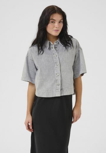 Джинсовая блузка