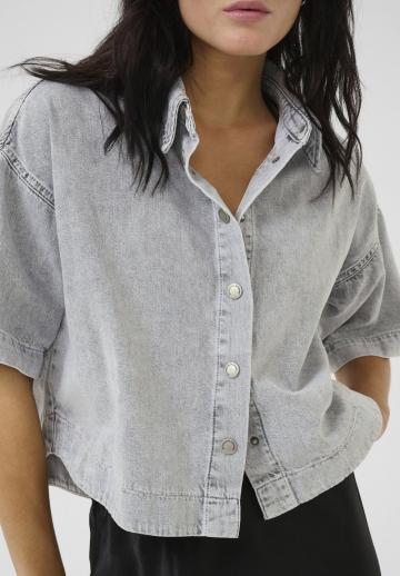 Джинсовая блузка